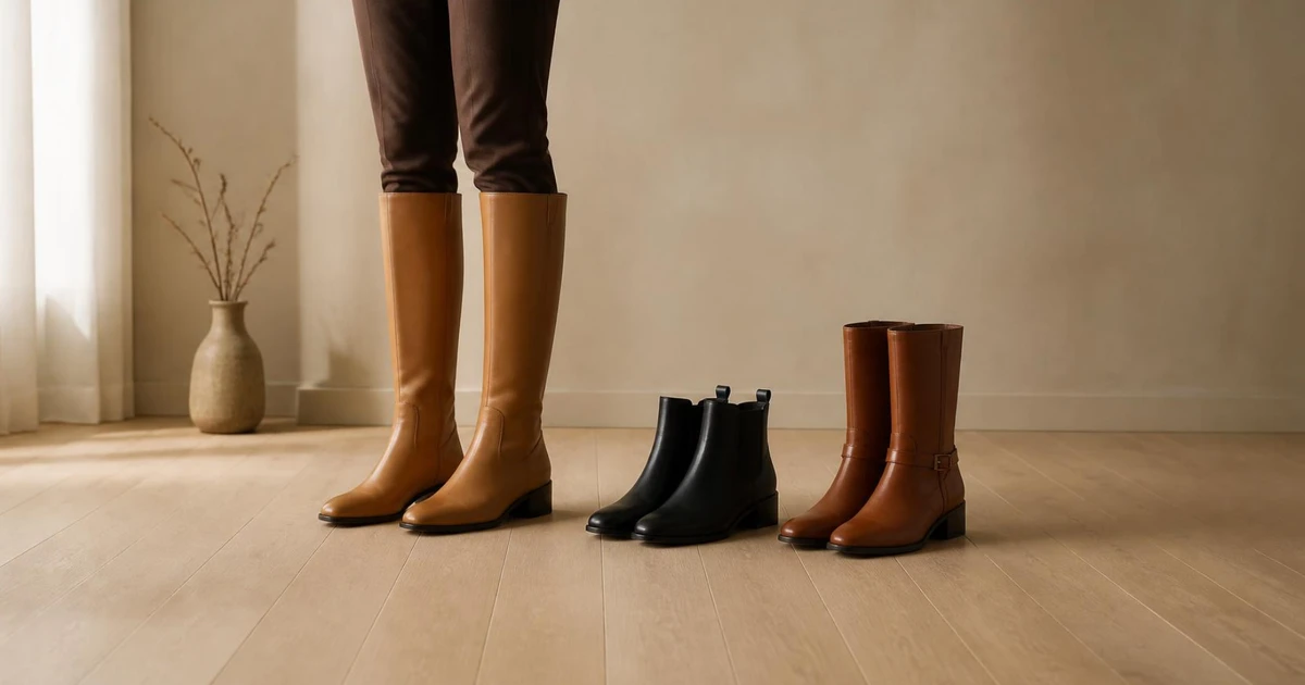 Welche Stiefel passen zu meiner Figur? Schaft & Wade